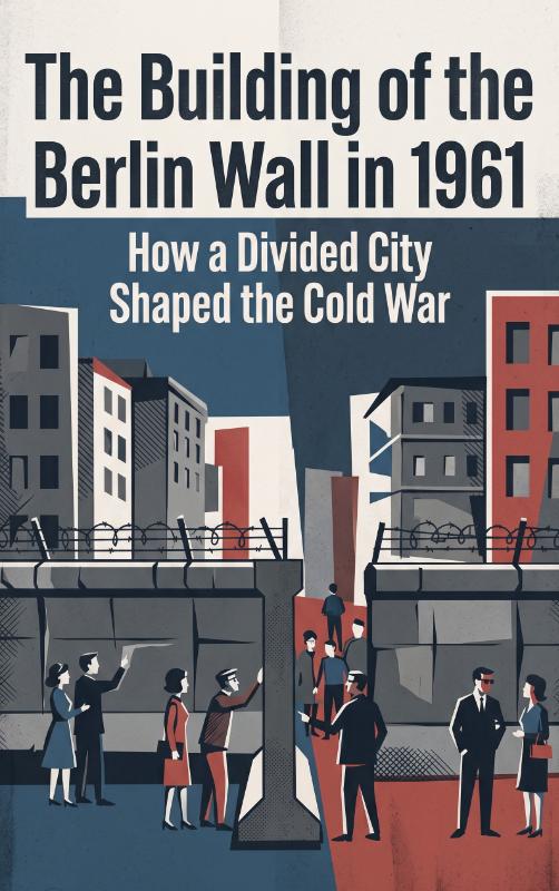Omslag van The Building of the Berlin Wall in 1961