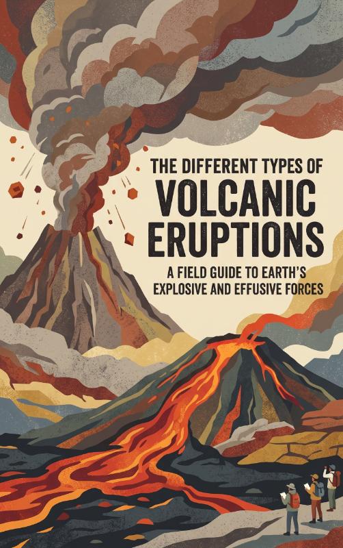 Omslag van The Different Types of Volcanic Eruptions