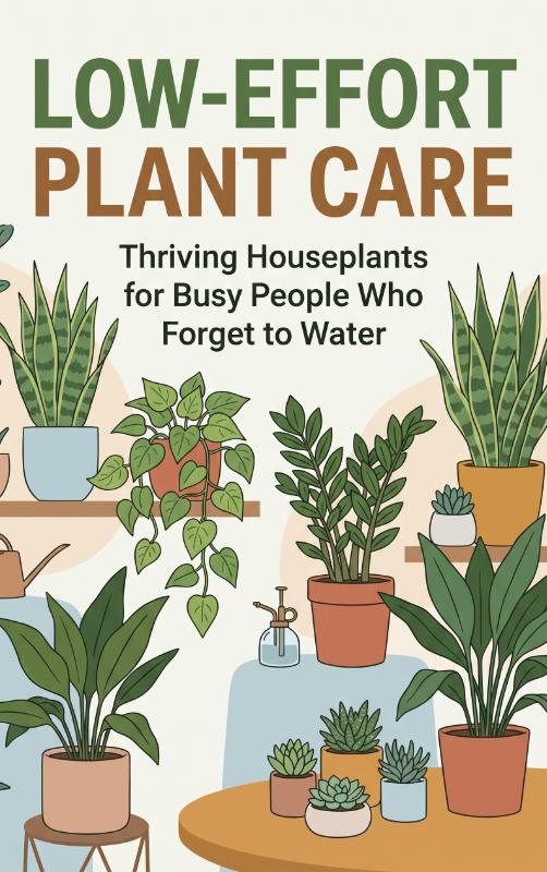 Omslag van Low-Effort Plant Care