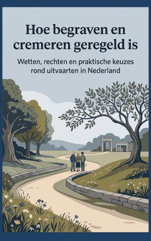 Omslag van Hoe begraven en cremeren geregeld is