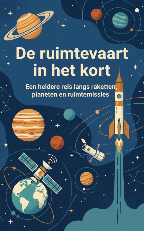 Omslag van De ruimtevaart in het kort