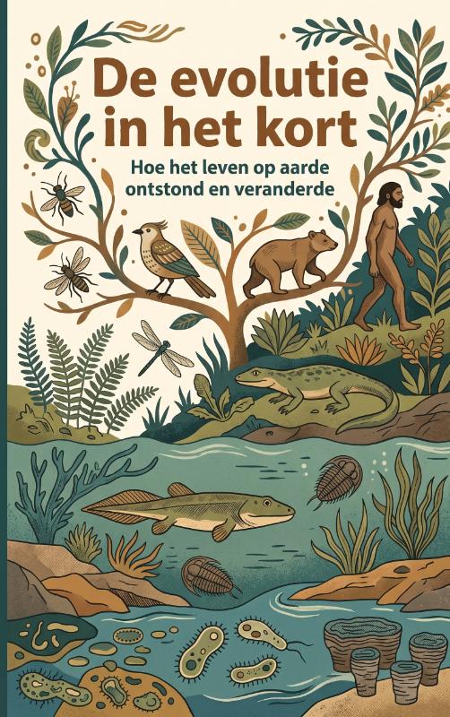 Omslag van De evolutie in het kort