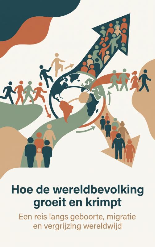 Omslag van Hoe de wereldbevolking groeit en krimpt