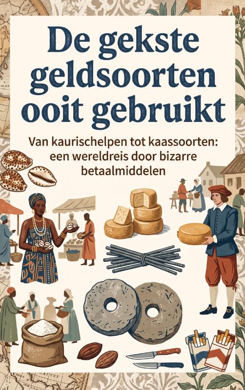 Omslag van De gekste geldsoorten ooit gebruikt