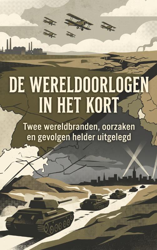 Omslag van De wereldoorlogen in het kort