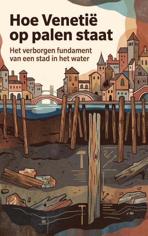 Omslag van Hoe Venetië op palen staat