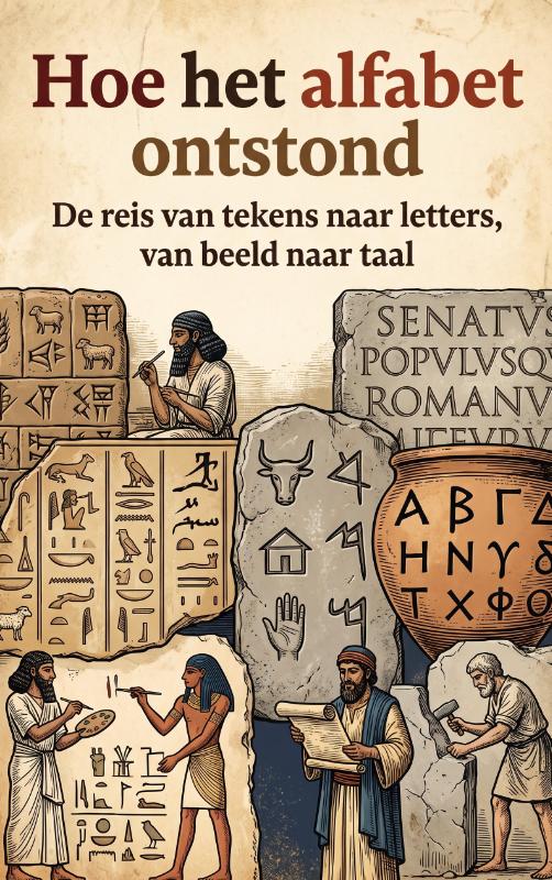 Omslag van Hoe het alfabet ontstond