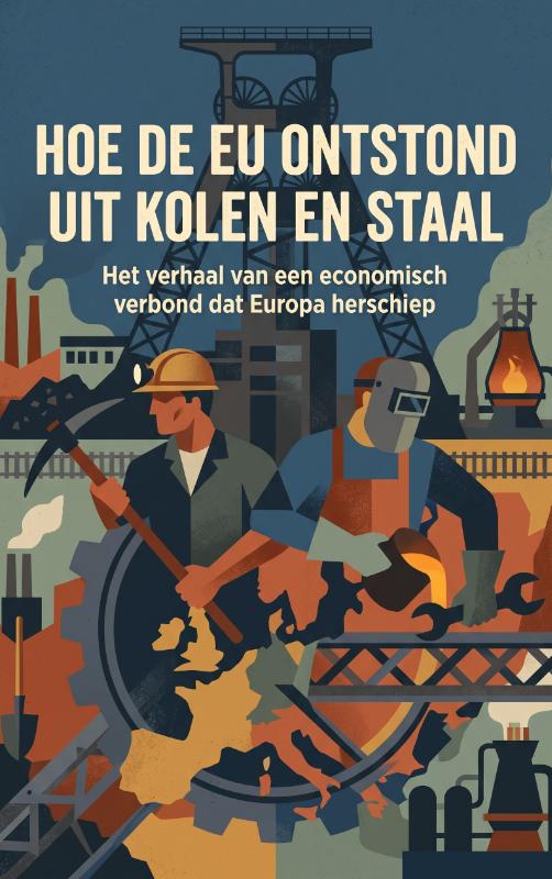 Omslag van Hoe de EU ontstond uit kolen en staal
