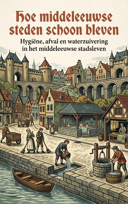 Omslag van Hoe middeleeuwse steden schoon bleven