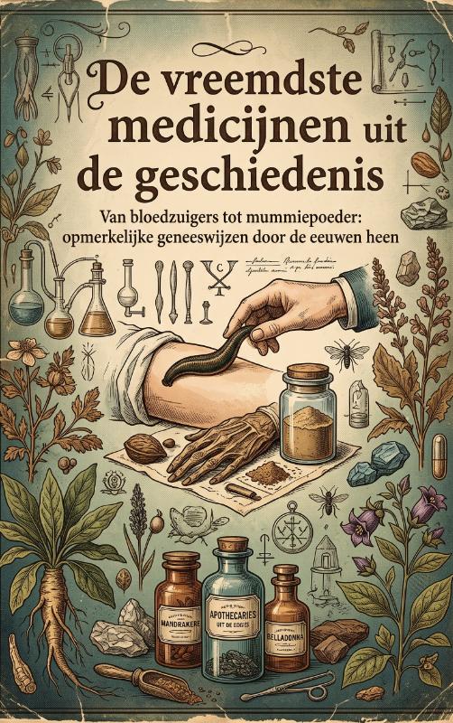 Omslag van De vreemdste medicijnen uit de geschiedenis
