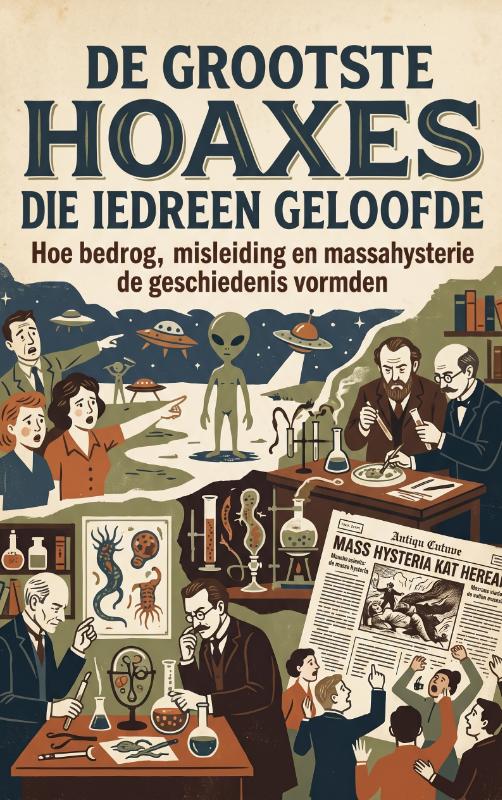 Omslag van De grootste hoaxes die iedereen geloofde