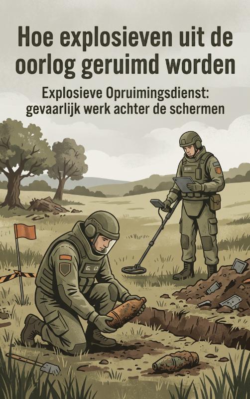 Omslag van Hoe explosieven uit de oorlog geruimd worden