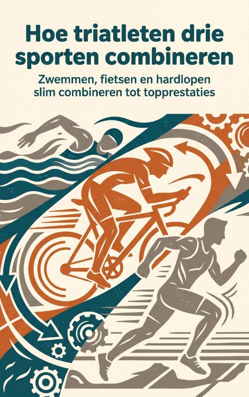 Omslag van Hoe triatleten drie sporten combineren