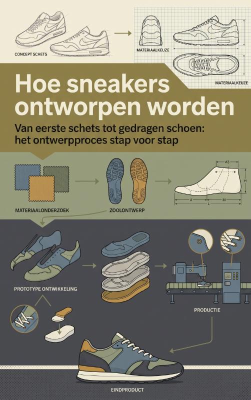 Omslag van Hoe sneakers ontworpen worden