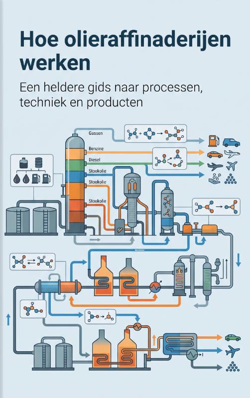 Omslag van Hoe olieraffinaderijen werken