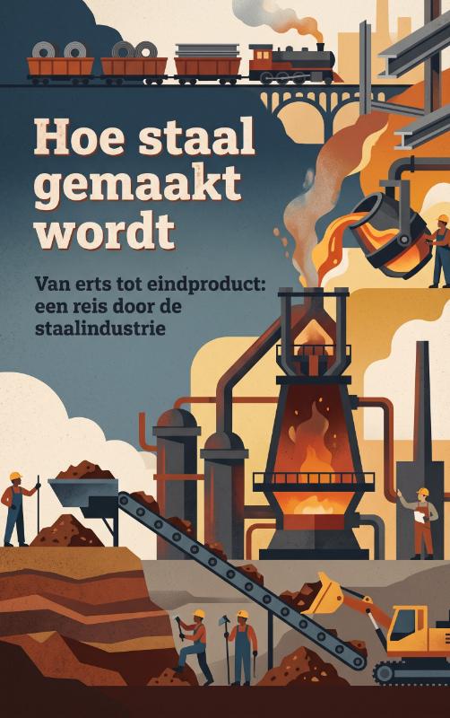 Omslag van Hoe staal gemaakt wordt