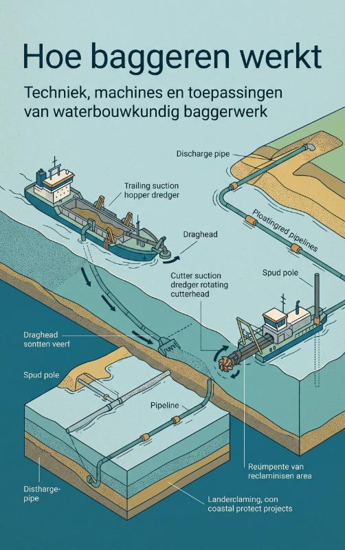 Omslag van Hoe baggeren werkt