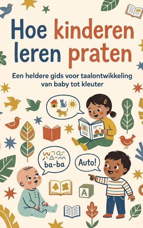 Omslag van Hoe kinderen leren praten