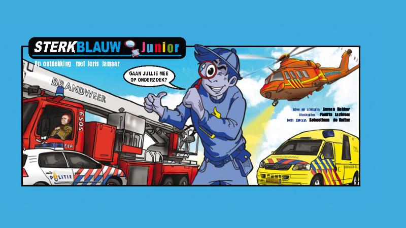 Omslag van Sterk Blauw Junior