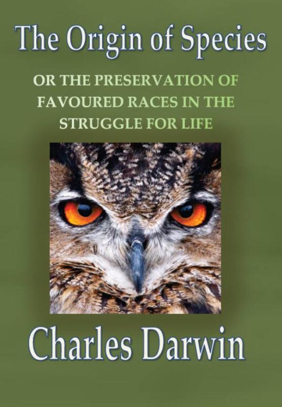 Omslag van On the origin of species