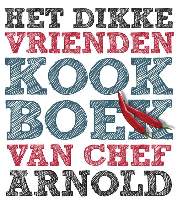 Omslag van Het dikke vrienden kookboek van