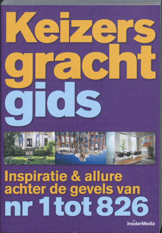 Omslag van Keizersgracht gids