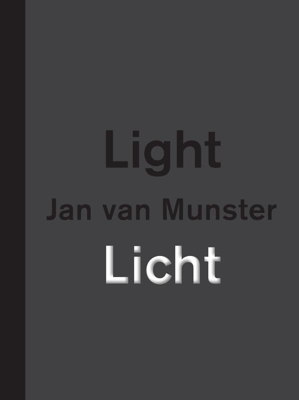 Omslag van Jan van Munster Licht | Light (F-D-N)