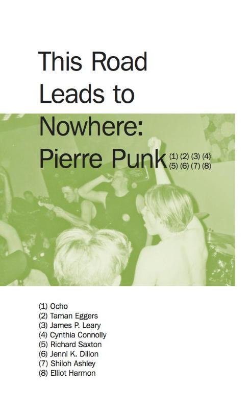 Omslag van This road leads to nowhere: Pierre Punk