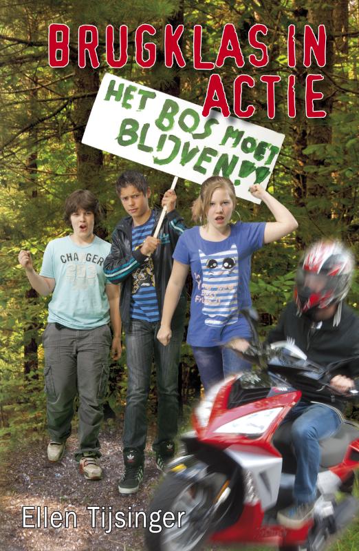 Omslag van Brugklas in actie