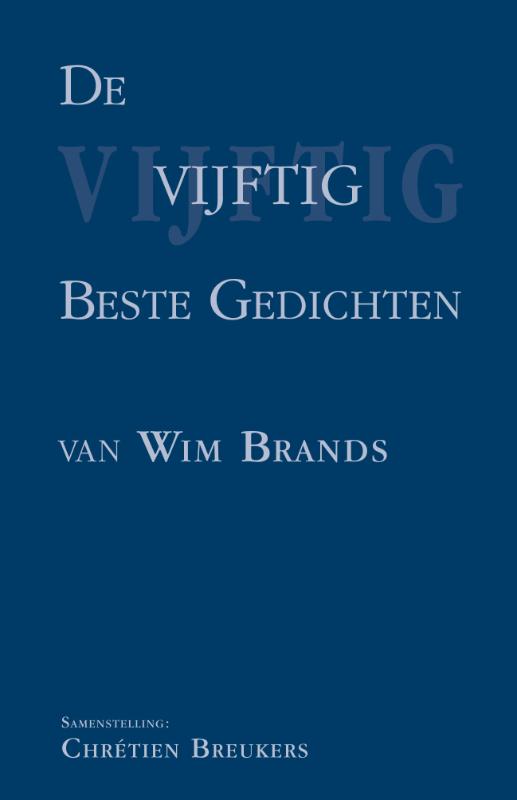 Omslag van De vijftig beste gedichten van Wim Brands