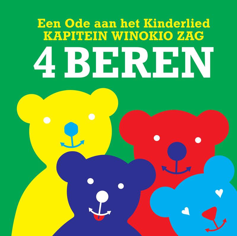 Omslag van Kapitein Winokio zag 4 beren