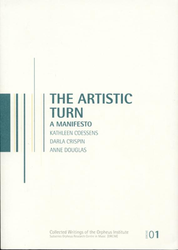 Omslag van The artistic turn: a manifesto