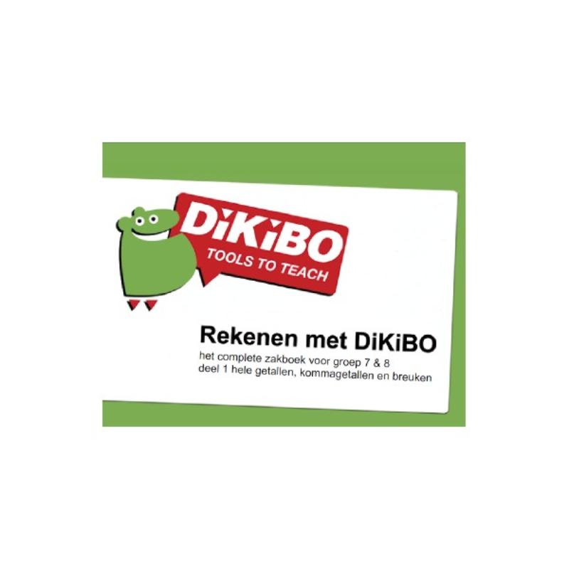 Omslag van Groep 7 & 8 deel 1 hele getallen, kommagetallen en breuken