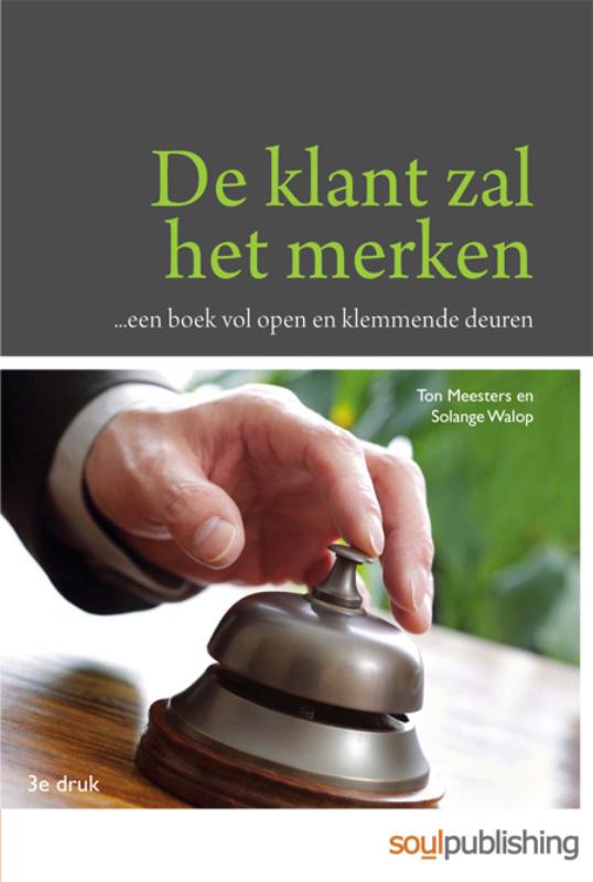 Omslag van De klant zal het merken
