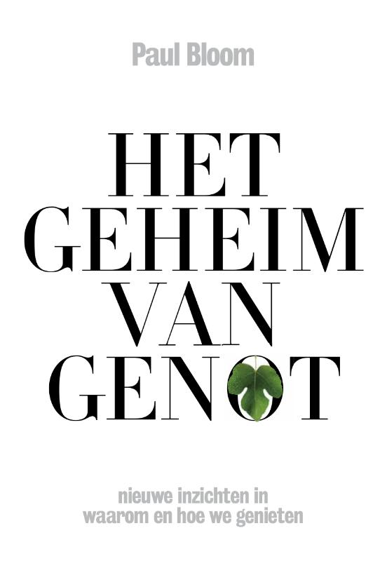 Omslag van Het geheim van genot