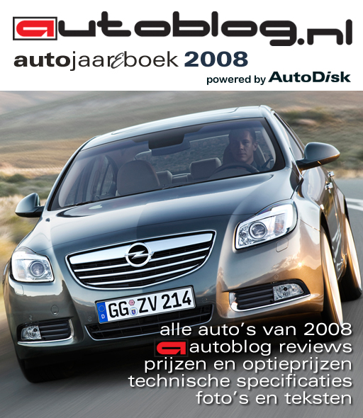 Omslag van Autoblog Autojaarboek 2008