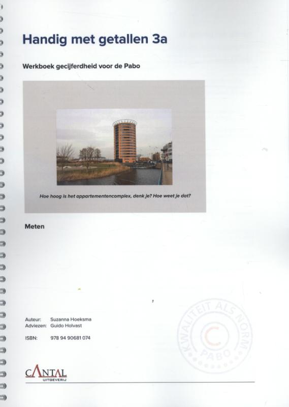 Omslag van 3a meten