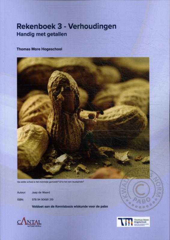 Omslag van Rekenboek 3 - Verhoudingen