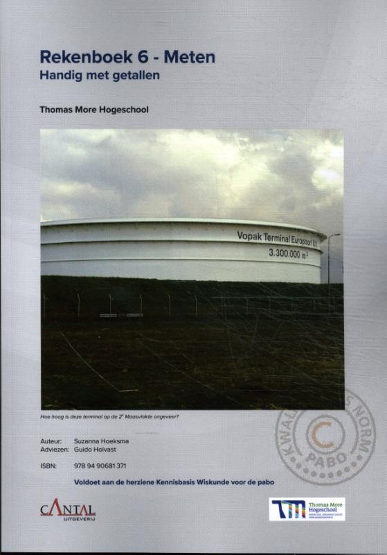 Omslag van Rekenboek 6 - Meten