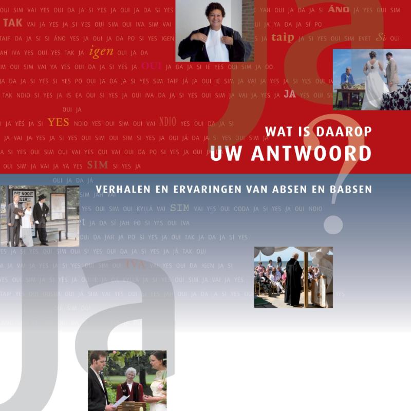 Omslag van Wat is daarop uw antwoord?
