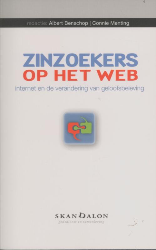 Omslag van Zinzoekers op het web