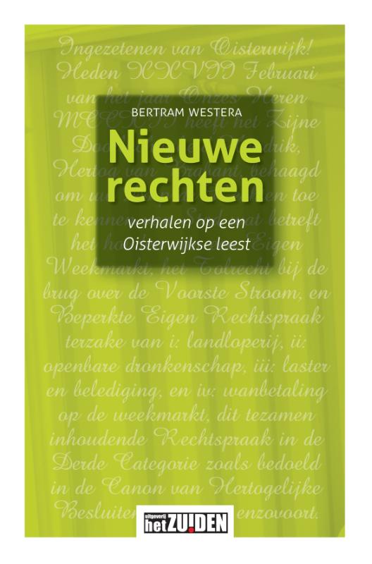 Omslag van Nieuwe rechten