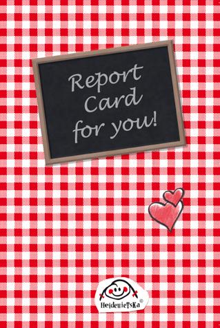 Omslag van Report Card for you!