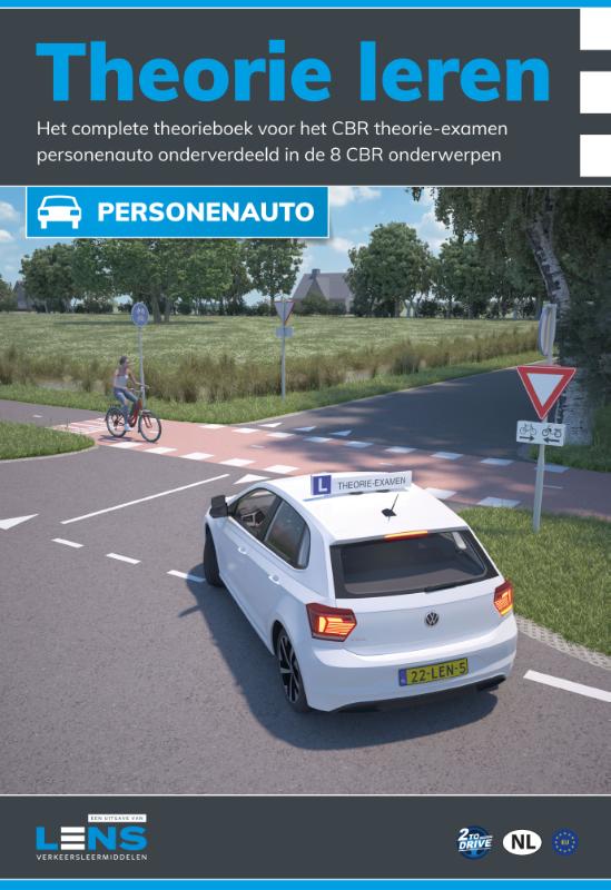 Omslag van Theorie leren personenauto met examentraining