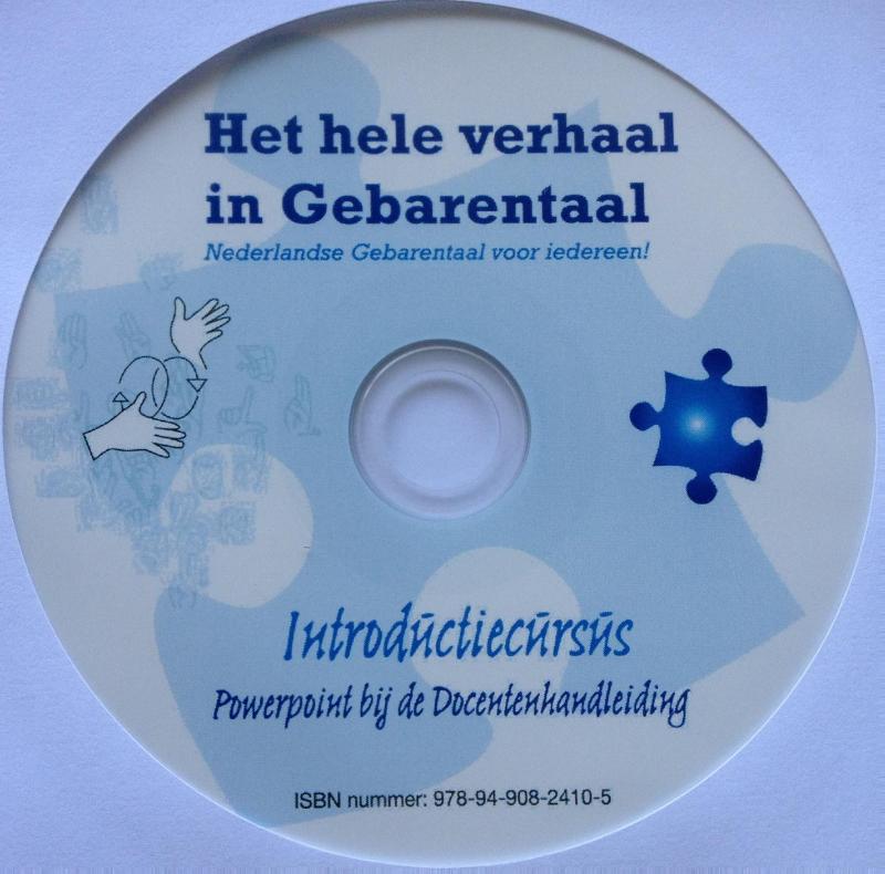 Omslag van Het hele verhaal in Gebarentaal