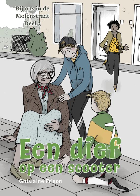 Omslag van Een dief op een scooter