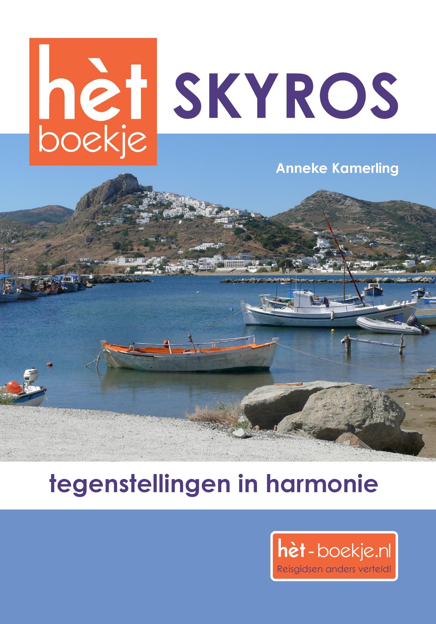 Omslag van hèt Skyros boekje E-BOOK