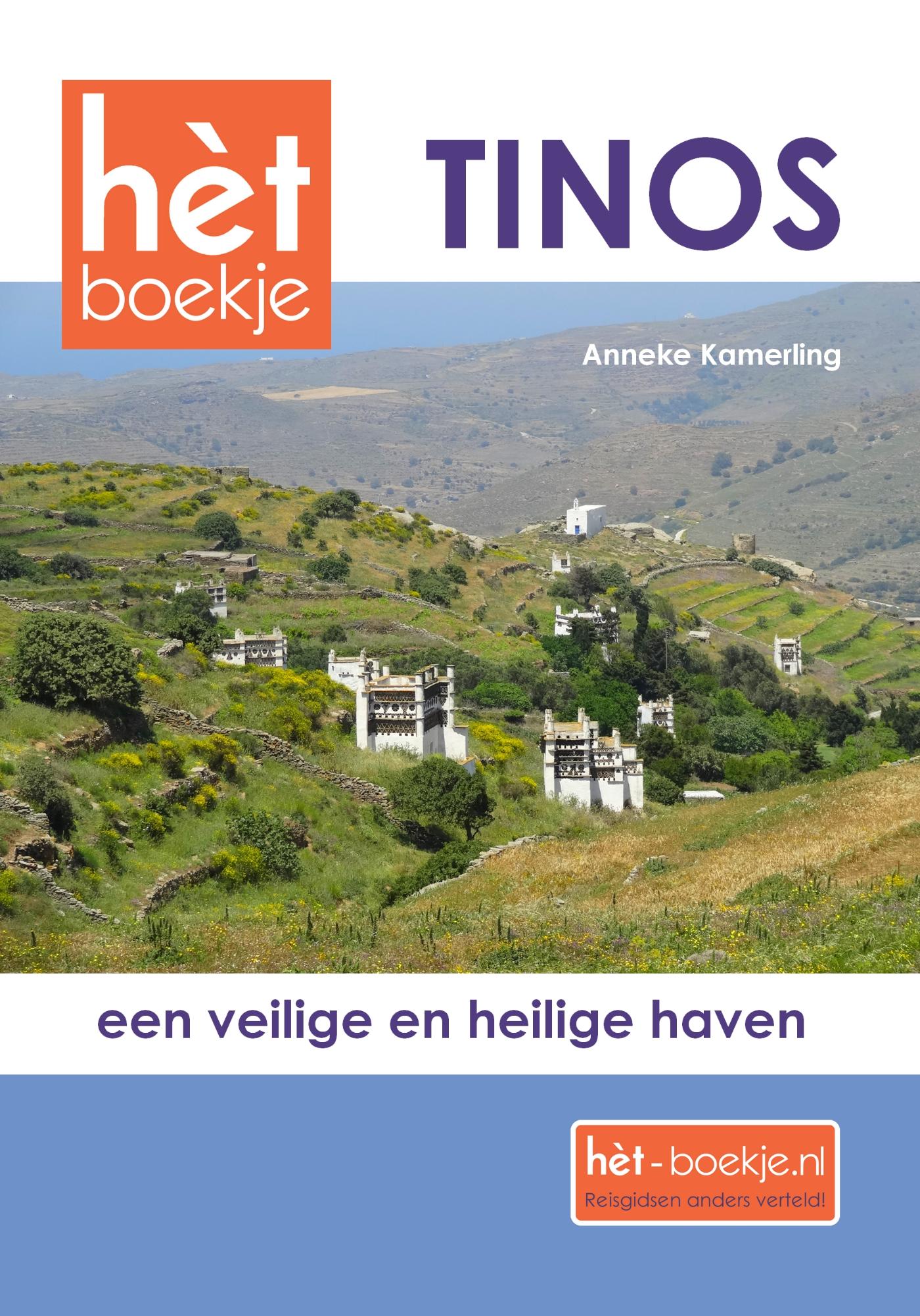 Omslag van hèt Tinos boekje E-BOOK