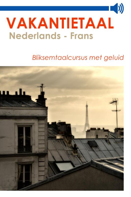 Omslag van Vakantietaal Nederlands - Frans