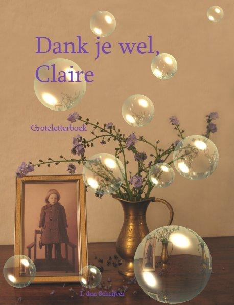 Omslag van Dank je wel, Claire